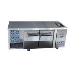 AWR1800L2-D Barista Cart Fridge 2-Door